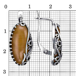 СЕРЬГИ 33613096-16 - Красная пресня фото 3