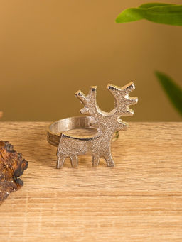 Кольцо для салфеток Оленёнок, 5?4?5 см, алюминий