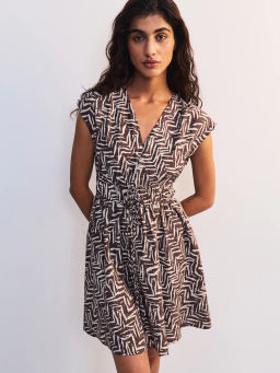 Платье из вискозы с принтом ZR2605012915-236 / Zarina