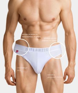 3MP-094 Трусы спорт Solid - набор 3 шт. темно-синий - Atlantic фото 8