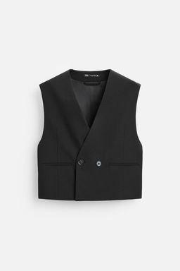 BOXY FIT WAISTCOAT - Zara фото 7