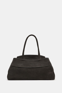 SPLIT SUEDE SHOULDER BAG - Zara фото 4