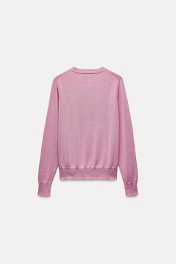 PLAIN KNIT CARDIGAN WITH GOLD BUTTONS - Zara фото 10