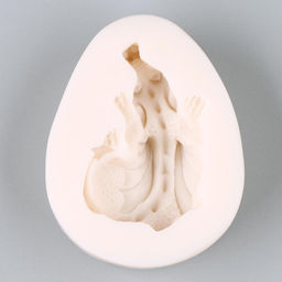 Молд силиконовый  «Грозный дракон»