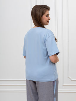 Футболка Искра-1 из хлопка с лайкрой - Виотекс фото 3