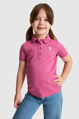 K_z _ocuk Fu_ya Polo Yaka Basic Ti__rt