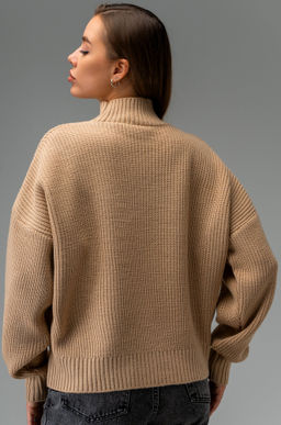 Женский свитер оверсайз из вязаного трикотажа Happyfox - Happy fox фото 4