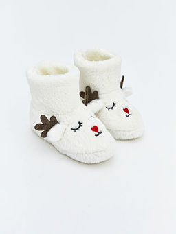 Hayvan Fig?rl? Pel?? K?z Bebek Panduf