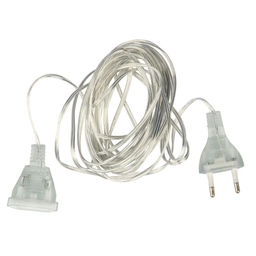 UCX-Y25/100W-500 CLEAR Удлинитель для подключения гирлянд, 5м. 100 Вт. Тип Y25. Прозрачный. ТМ Uniel