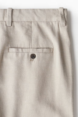Pantal?n en mezcla de lino Relaxed Fit - H&m фото 5