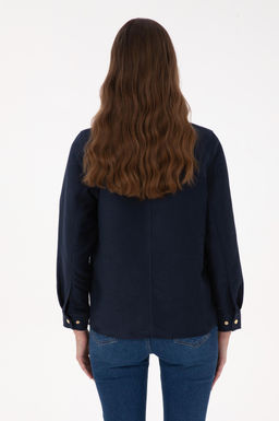 Kad_n Lacivert Uzun Kollu G_mlek - U.s. polo assn фото 5