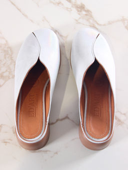 Сабо 3200.25294br.Белый ибица+коричневый