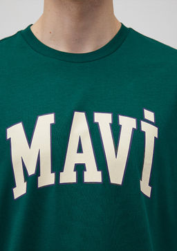 Mavi Logo Bask?l? Yesil Tisort  фото 6