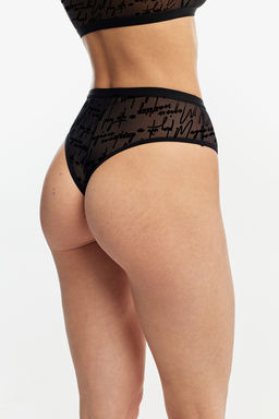 Трусы Milavitsa 5265 черный с бежевым