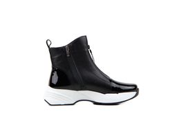 Ботинки EDART 330.L.2021w.black+lacq/мех