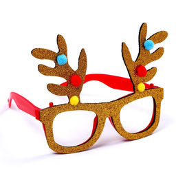 Карнавальные очки Рожки