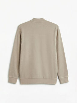 Kolej Yaka Erkek Fermuarl? Sweatshirt