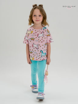 Костюм Мун единорожки на розовом-мятный - Sovalina фото 12