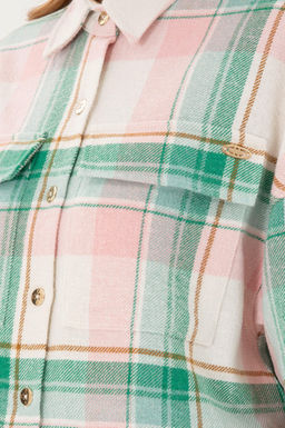 Женская рубашка лососевого цвета с длинным рукавом Неожиданная скидка в корзине - U.s. polo assn фото 7