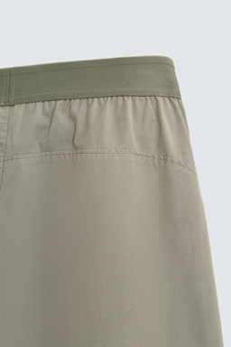 PANTAL?N PARACHUTE RELAXED FIT / Khaki claro - Zara фото 10