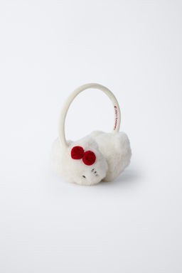 HELLO KITTY  SANRIO FAUX FUR EARMUFFS - Zara фото 4