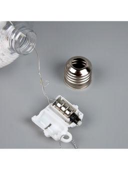 Ёлочный шар Зайка, 10х13 см, 1 LED, от батареек, свечение тёплое белое - Luazon lighting фото 11