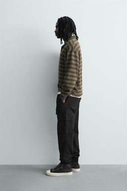 PANTAL?N CARGO SLIM FIT / Negro - Zara фото 4