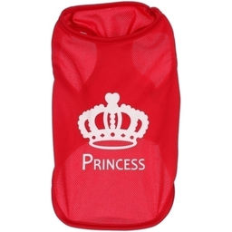 Цена за 2 шт. Майка для кошек и собак мелких пород "Бонита на стиле", мамина принцесса, размер S (обхват шеи 24, длина спинки 24см, объем груди 38см, от 2 до 4кг)