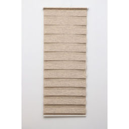 Штора рулонная Вудэн, премиум блэкаут, 61160 см, 3 варианта крепления, цвет бежево-серый - Simaland фото 2