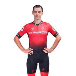 Веломайка/джерси красная спина и грудь / CM-001 Размер M /уп 1/ - Галеонтрейд фото 6
