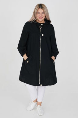 Плащ Luxury Moda 1050 черный