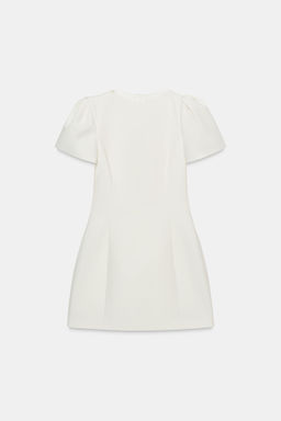 SHORT DRESS WITH PLEATS AND POCKETS - Zara фото 4