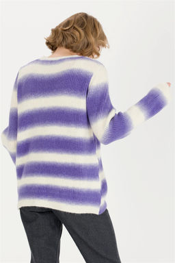 Женский сиреневый свитер с круглым вырезом Неожиданная скидка в корзине - U.s. polo assn фото 5