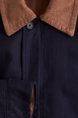 Chaqueta oversize de lona - H&m фото 7