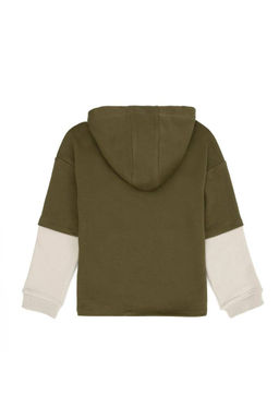 Толстовка цвета хаки для мальчика - U.s. polo assn фото 5