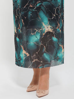 Платье Глория 0240-2амх морская глубина