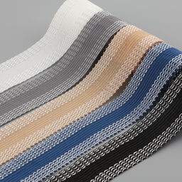 Цена за 4 шт. Лента для подгибания швов, термоклеевая, 25 мм, 100 см, чёрная