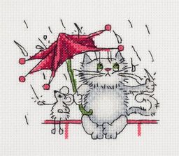 Klart набор для вышивания 8-223 Дождик 12 х 11 см