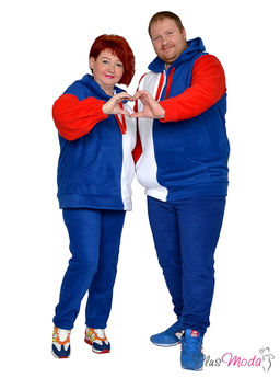 Толстовка Модель №1436 размеры 44-84 - Plusmoda фото 14