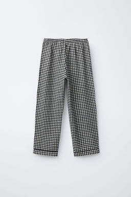 AGES 6-14 / GINGHAM PYJAMAS - Zara фото 5