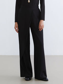 Loose Fit Geni? Pa?a Kad?n Pantolon