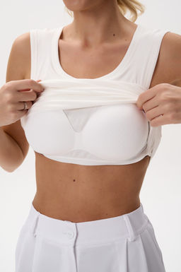 Топ Адри (серый) - Эльза фото 3