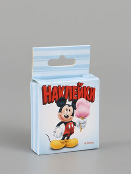 Цена за 2 шт. Наклейки для подарков «Мышки», 42 штуки в коробке, 3×4 см