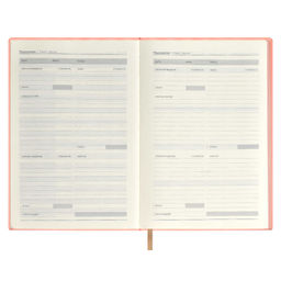 Ежедневник недатированный ESCALADA, by LINA KREIDA, А5, 120 л., арт. 64014/ 15 МАЛИНА  фото 7