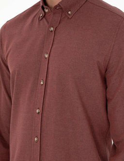 Kiremit Slim Fit Uzun Kollu G_mlek