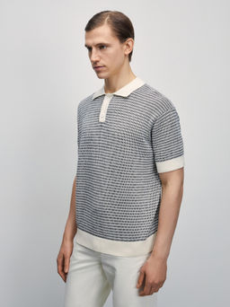 Вязаное поло / Zarina  фото 4