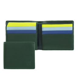 Итальянский мужской кошелек DuDu серии Plinio | зеленый