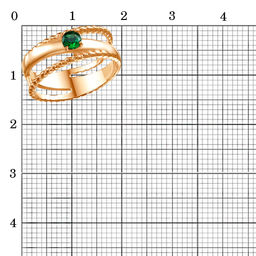 КОЛЬЦО 24814117-7 - Красная пресня фото 2