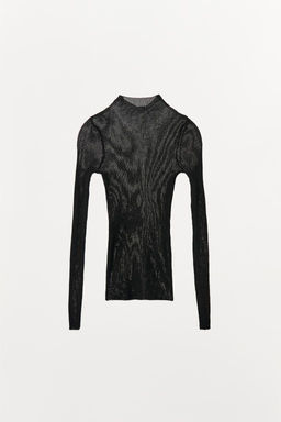 RIBBED FINE KNIT TOP - Zara фото 8