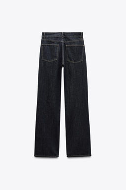 TRF WIDE-LEG MID-WAIST JEANS - Zara фото 20